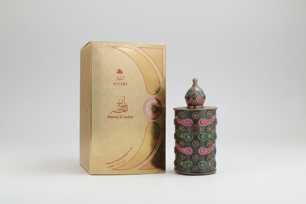 AMWAJ AL ANBAR CONCENTRATED OIL 20ML By ZAKAT