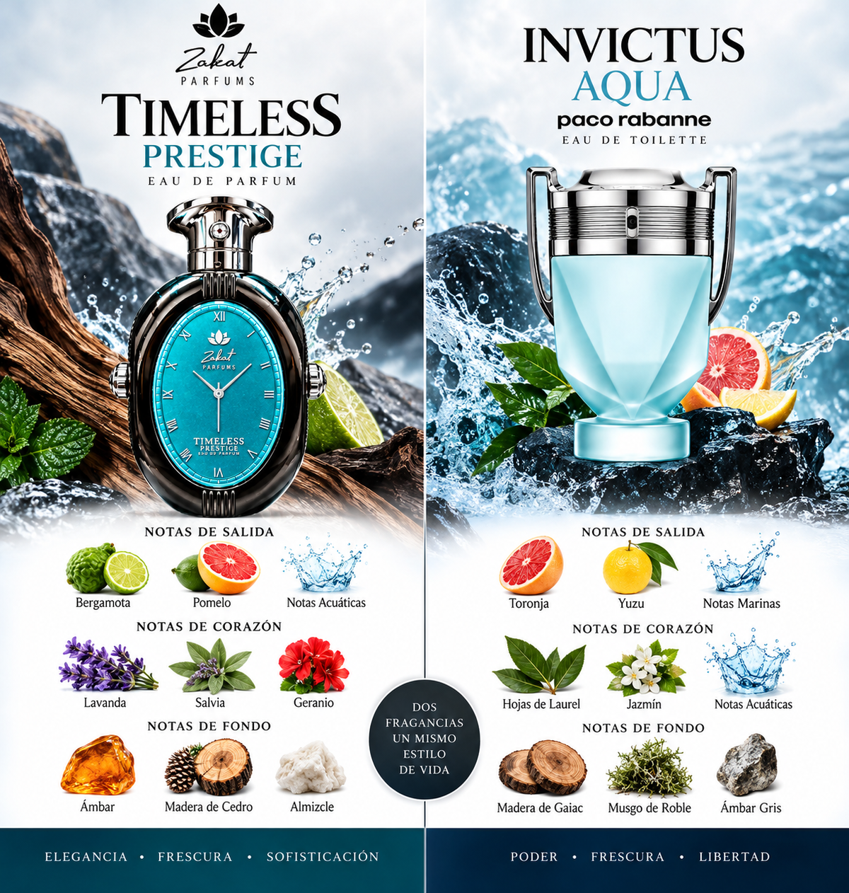 TIMELESS PRESTIGE | EAU DE PARFUM | 100ML | FOR MEN | By ZAKAT