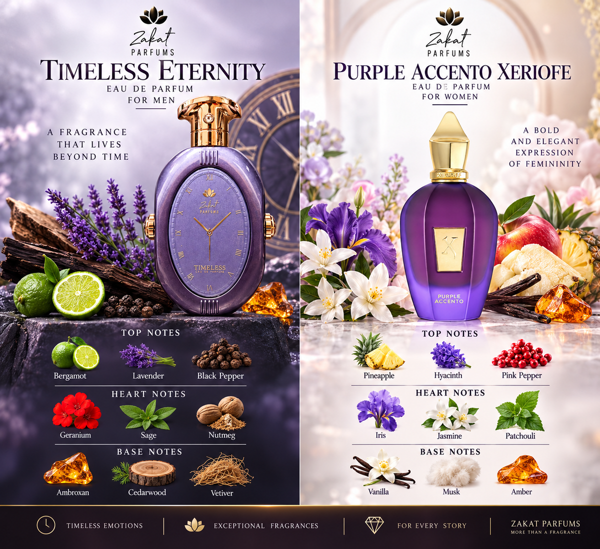 TIMELESS ETERNITY | EAU DE PARFUM | 100ML | FOR WOMEN | By ZAKAT