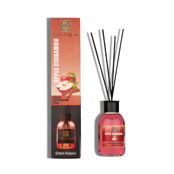 Luxury Reed Diffuser APPLE CINAMON 110mL by Cavayelo