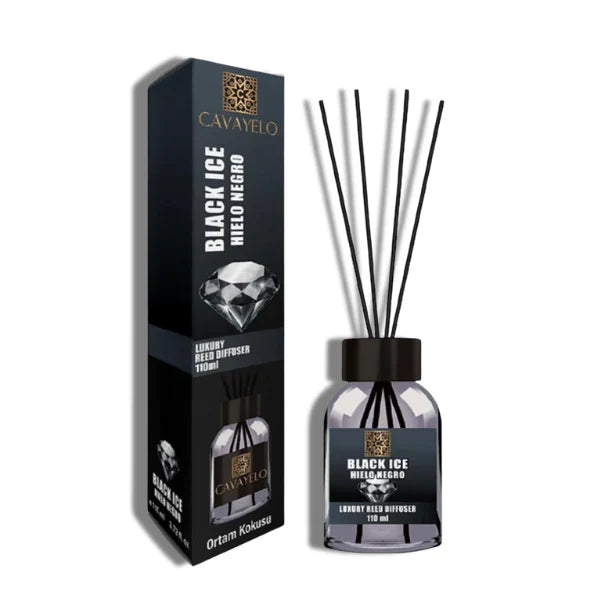 Luxury Reed Diffuser BLACK ICE 110mL by Cavayelo
