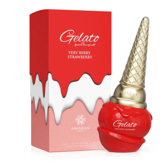 Gelato VERY BERRY STRAWBERRY eau de parfum 100 ML/3.4FLOZ By Amaran