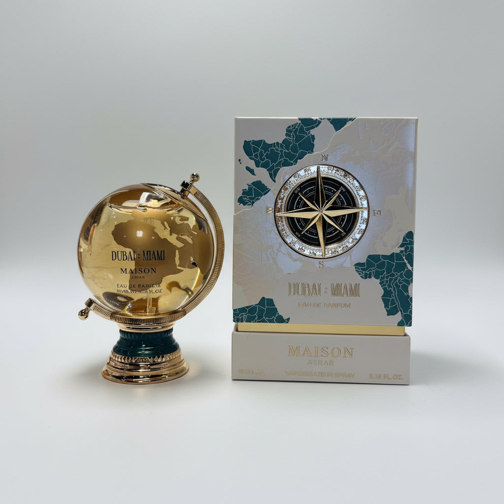 DUBAI MIAMI EDP 100ML MAISON ASRAR By GULF ORCHID🔥