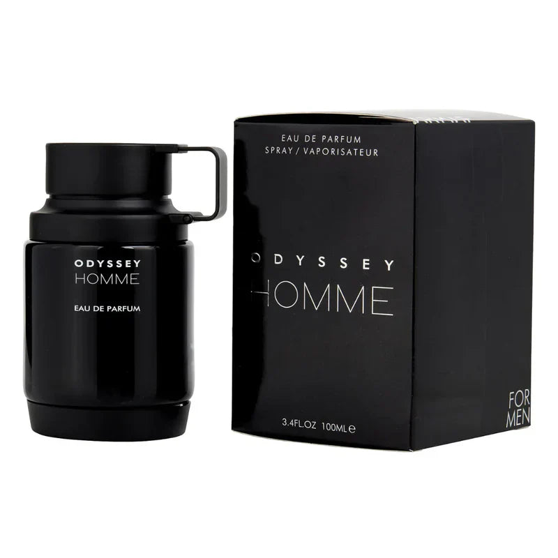 ODYSSEY HOMME BLACK MEN 3.4 EDP B Y Armaf