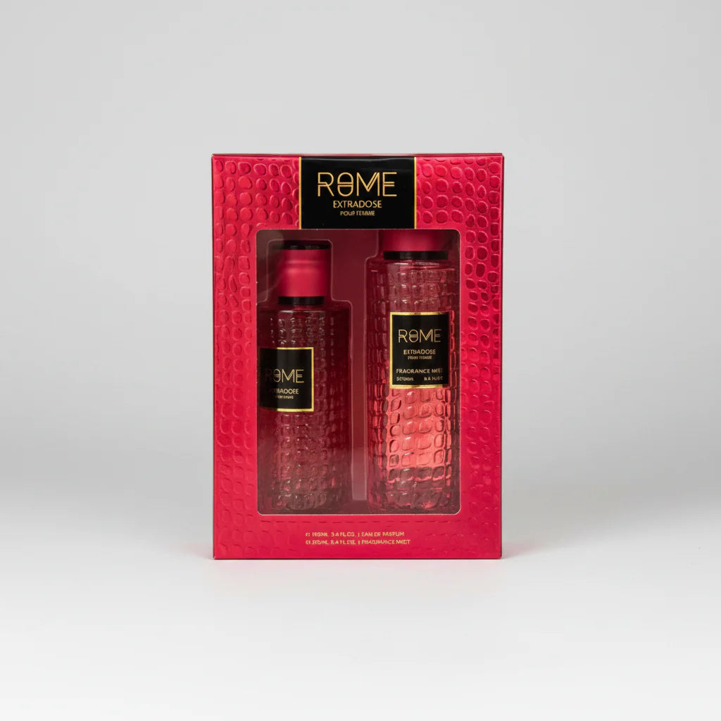 Rome Extradose Pour Femme Gift Set EDP 100ml y Fragrance Mist 250ml