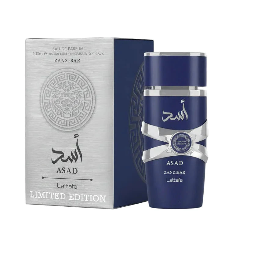 ASAD ZANZIBAR LIMITED EDITION EDP MEN - 100ML (3.4oz) BY LATTAFA