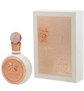 FAKHAR LATTAFA WOMEN'S WHITE & GOLD PROMO 3.4OZ 100ML