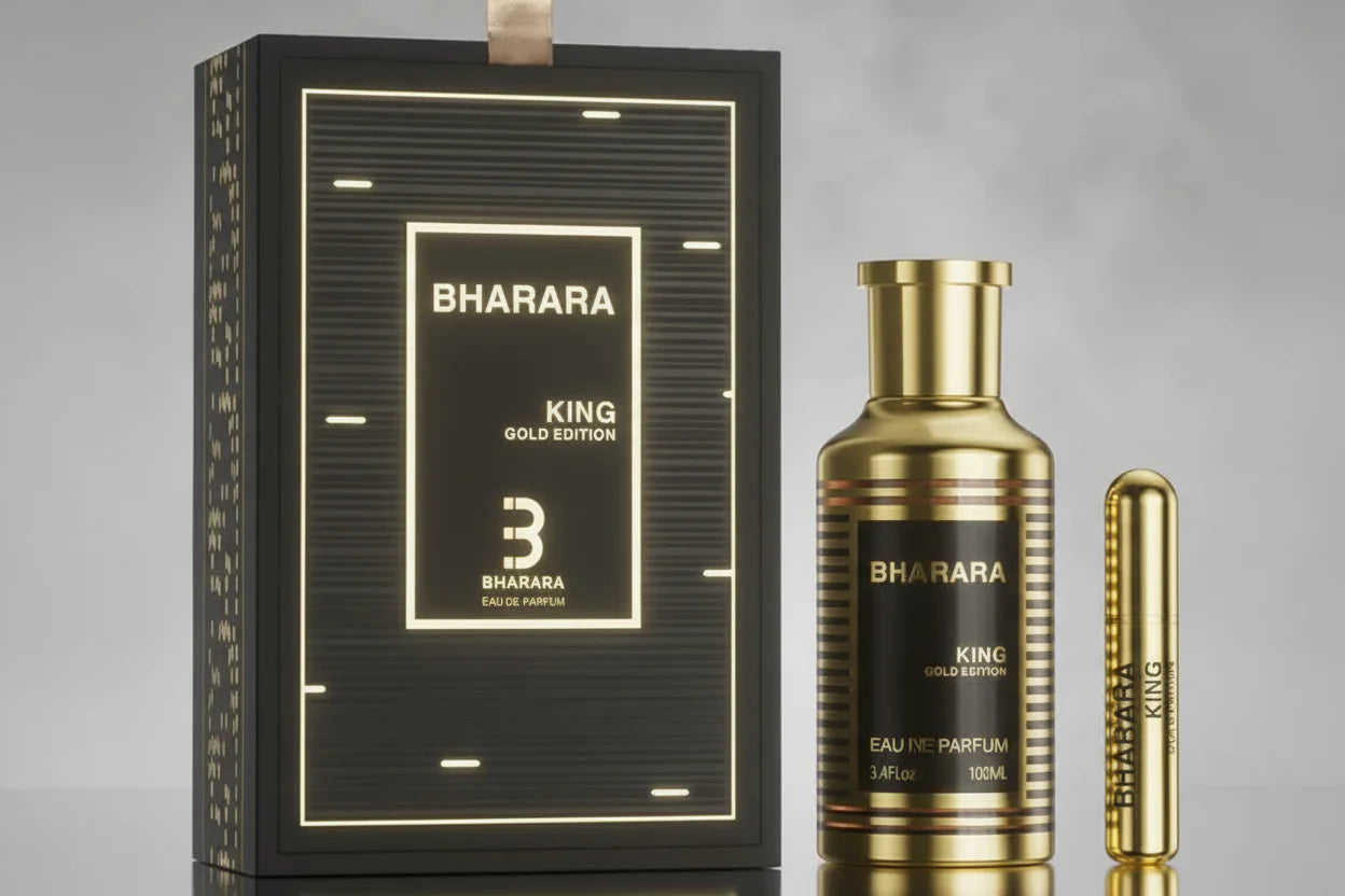 BHARARA KING GOLD EDITION EDP - 100 ML (3.4oz)